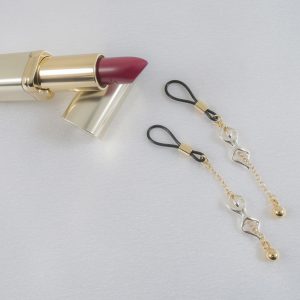 AS100 Women's Non-Piercing Desire Nipple Rings in Gold