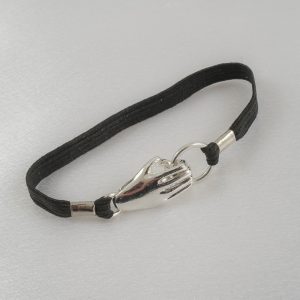 BH151 Men's elastic penis band in Silver