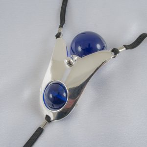 ST175 Women's Intimate Ecstasy Penetrating G-String Orb in Silver