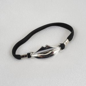 BH165 Silver Sweet Kiss Lips Penis Band