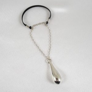 BH171 Silver Pendant Penis Knocker Chain Band