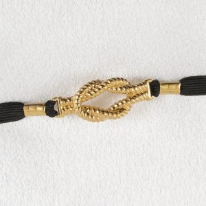 BH172 Gold Knot Penis Chain Band