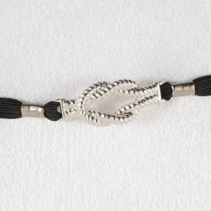 BH173 Silver Knot Penis Chain Band