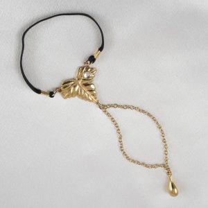 BH178 Gold Leaf with Pendant Penis Band