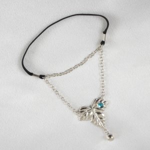 BH181 Silver Leaf Penis Band