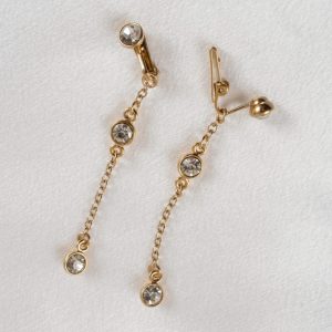 PS67 Non-Piercing Crystal Pendant Drops Labia Clips